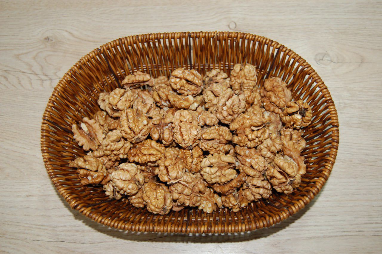 Organic walnuts from Uzbekistan